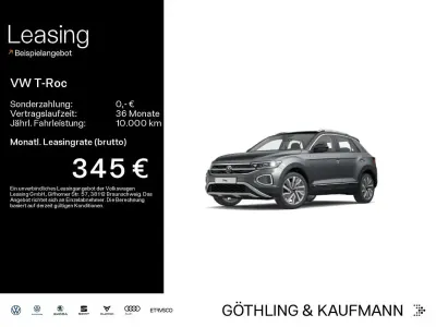 Używany VW T-Roc Style 150 KM (110 kW) 2022 Szary SUV