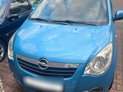 Usata Opel Agila 65 CV (47 kW) 2008 Blu Utilitaria