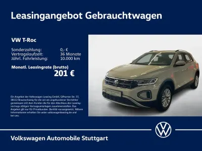 Gebraucht VW T-Roc Life 150 PS (110 kW) 2023 Ascotgrau SUV
