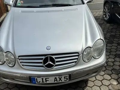 Gebraucht Mercedes CLK240 Elegance 170 PS (125 kW) 2002 Silber Coupé