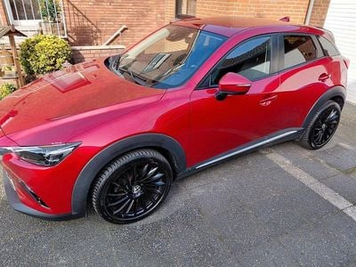 Usado Mazda CX-3 Sports-Line 120 HP (88 kW) 2018 Vermelho SUV