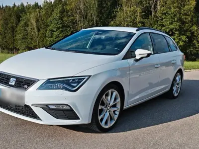 Gebraucht Seat Leon ST FR 131 PS (96 kW) 2018 Weiß Kombi