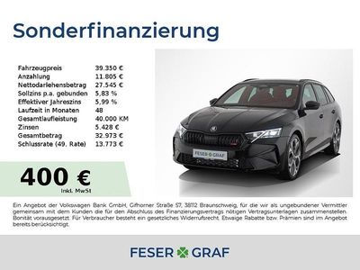 Grau Neu 2025 Skoda Octavia RS Limousine | 39.350 € (Fairer Preis)