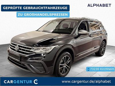 Gebraucht VW Tiguan Allspace Life 200 PS (147 kW) 2022 Schwarz SUV