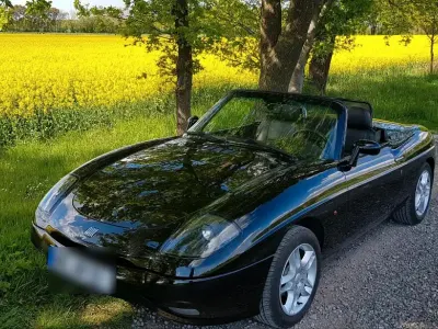 Gebraucht Fiat Barchetta 131 PS (96 kW) 1996 Schwarz Cabrio