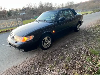 Gebraucht Saab 9-3 153 PS (112 kW) 2000 Schwarz Cabrio