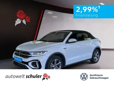 Gebraucht VW T-Roc Cabriolet R-line 150 PS (110 kW) 2025 Pure white Cabrio