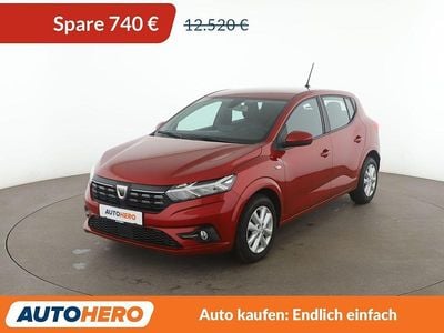 Rot Gebraucht 2022 Dacia Sandero Comfort Kleinwagen | 11.780 € (Guter Preis)