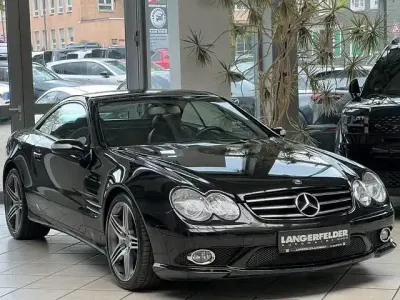 Gebraucht Mercedes SL350 272 PS (200 kW) 2008 Obsidianschwarz  metalliclack Cabrio