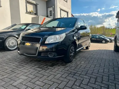 Usata Chevrolet Aveo 84 CV (61 kW) 2009 Nero Berlina