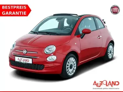 Gebraucht Fiat 500C 69 PS (50 kW) 2020 Passione rot Cabrio