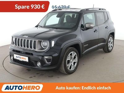 Gebraucht Jeep Renegade Limited 120 PS (88 kW) 2019 Schwarz SUV