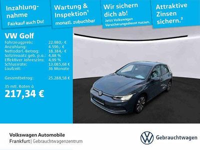 Gebraucht VW Golf VIII Move 150 PS (110 kW) 2023 Delfingrau metallic Limousine