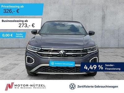 Gebraucht VW T-Roc Cabriolet Goal 150 PS (110 kW) 2025 Grau Cabrio