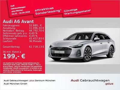 Gebraucht Audi A6 Ambiente 204 PS (150 kW) 2025 Florettsilber metallic Kombi