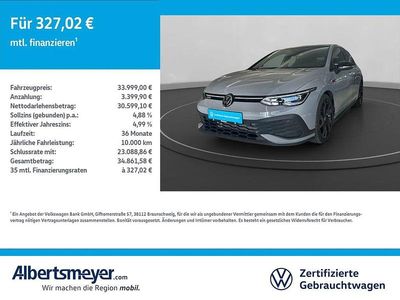 Usata VW Golf VIII GTI Clubsport 300 CV (220 kW) 2024 Grigio Berlina