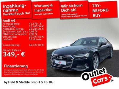 Gebraucht Audi A6 S-Line 245 PS (180 kW) 2023 Schwarz Limousine