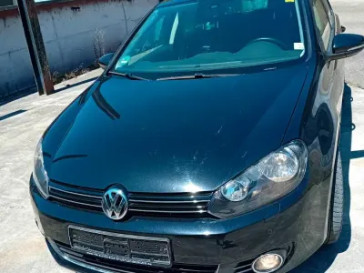 Gebraucht VW Golf VI Style 140 PS (102 kW) 2011 Schwarz Kleinwagen