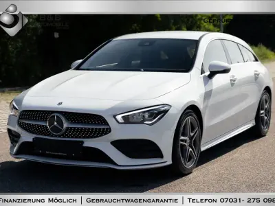 Gebraucht Mercedes CLA200 AMG 163 PS (119 kW) 2021 Weiß Coupé