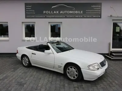 Gebraucht Mercedes SL600 394 PS (289 kW) 1993 Weiß Cabrio
