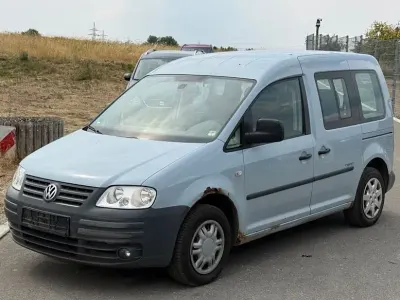 Gebraucht VW Caddy Team 105 PS (77 kW) 2010 Grau Van / Kleinbus