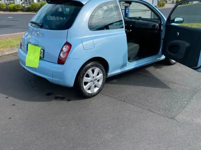 Gebraucht Nissan Micra 2005 Blau Kleinwagen