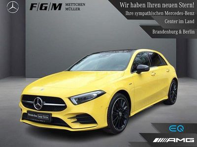 Gebraucht Mercedes A250 AMG line 218 PS (160 kW) 2021 Gelb Limousine