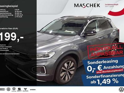 Gebraucht VW T-Roc Goal 150 PS (110 kW) 2025 Indiumgrau metallic schwarz SUV