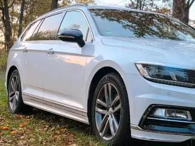 Gebraucht VW Passat R-line 150 PS (110 kW) 2018 Weiß Kombi