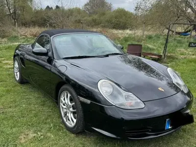 Gebraucht Porsche Boxster 228 PS (167 kW) 2003 Schwarz Cabrio