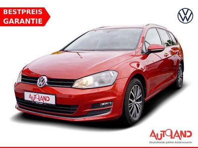 Sunset red metallic (metallic) Gebraucht 2016 VW Golf VII Allstar Kombi | 16.490 € (Etwas zu teuer)