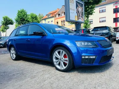 Gebraucht Skoda Octavia RS 184 PS (135 kW) 2014 Blau Kombi