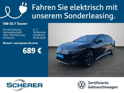 Gebraucht VW ID.7 Pro 210 kW (286 PS) 2025 Grenadillschwarz metallic Kombi