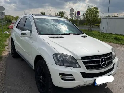 Käytetty Mercedes ML350 231 HP (169 kW) 2010 Valkoinen Katumaasturi