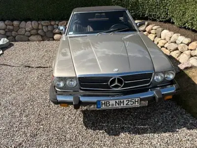 Gebraucht Mercedes SL380 204 PS (150 kW) 1985 Silber Cabrio
