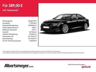 Usata Audi A6 Design 265 CV (194 kW) 2022 Nero Berlina