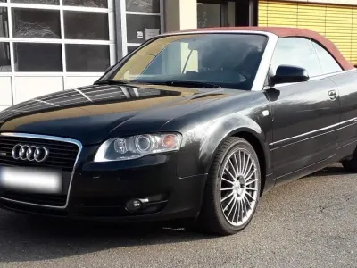 Gebraucht Audi A4 Cabriolet S-Line 179 PS (131 kW) 2007 Schwarz Cabrio