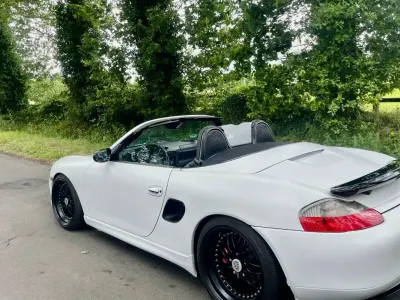 Gebraucht Porsche Boxster S 260 PS (191 kW) 2001 Weiß Cabrio