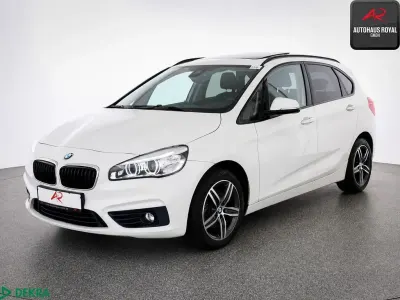 Gebraucht BMW 218 Active Tourer Sport Line 136 PS (100 kW) 2014 Weiß Van / Kleinbus