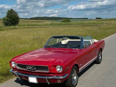 Gebraucht Ford Mustang 220 PS (161 kW) 1966 Rot Cabrio