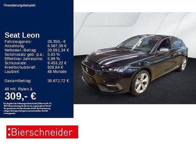 Schwarz Gebraucht 2025 Seat Leon FR-Line Limousine | 26.350 € (Fairer Preis)