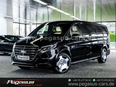 Neu Mercedes V300 Exclusive 237 PS (174 kW) 2025 Schwarz Van / Kleinbus