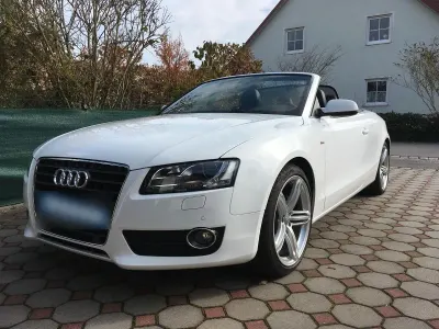Occasion Audi A5 Cabriolet Sport 211 ch (155 kW) 2011 Blanc Cabriolet