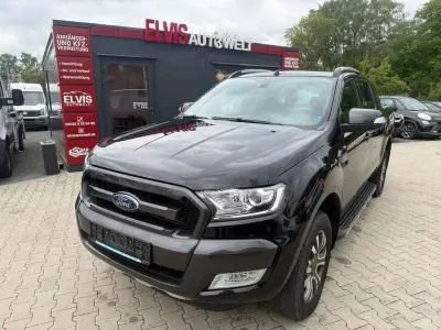 Używany Ford Ranger Wildtrack 200 KM (147 kW) 2016 Czarny Pickup