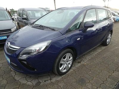 Gebraucht Opel Zafira Tourer Edition 140 PS (102 kW) 2015 Blau Van / Kleinbus