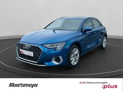 Używany Audi A3 Advanced 116 KM (85 kW) 2021 Niebieski Sedan/Limuzyna