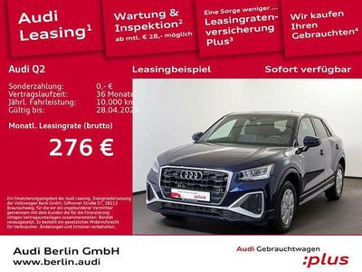 Gebraucht Audi Q2 S-Line 116 PS (85 kW) 2024 Navarrablau metallic SUV