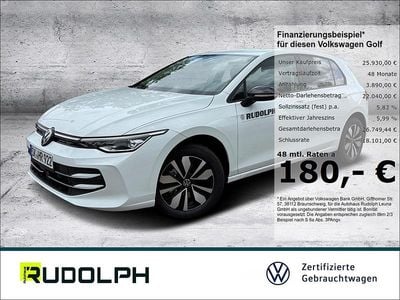 Gebraucht VW Golf VIII Goal 116 PS (85 kW) 2025 Weiss Limousine