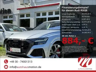 Gebraucht Audi RS Q8 Exclusive 600 PS (441 kW) 2021 Florettsilber metallic SUV