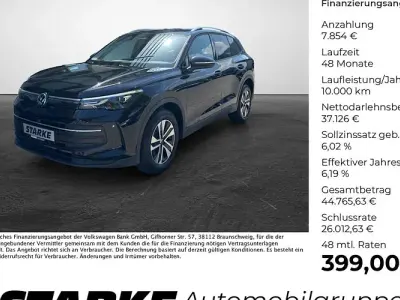 Neu VW Tiguan Life 150 PS (110 kW) 2026 Schwarz SUV